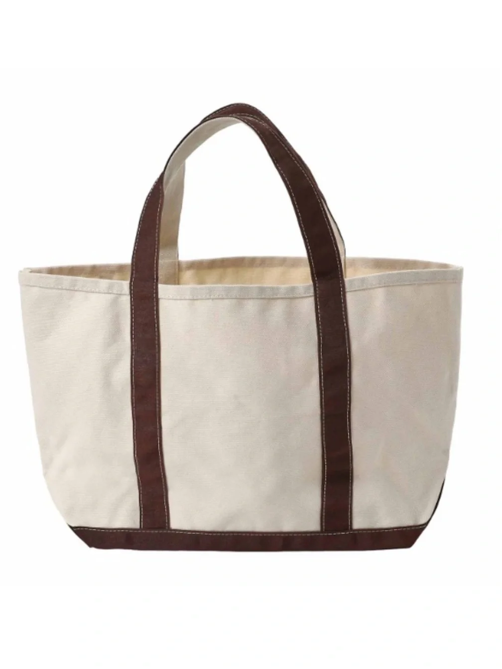 Iconic Canvas Dachshund Tote Bag in Cream and Brown